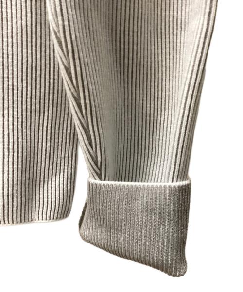 LACOSTE（ラコステ）LACOSTE (ラコステ) リブニットトラックジャケット ライトグレー サイズ:XSの古着・服飾アイテム