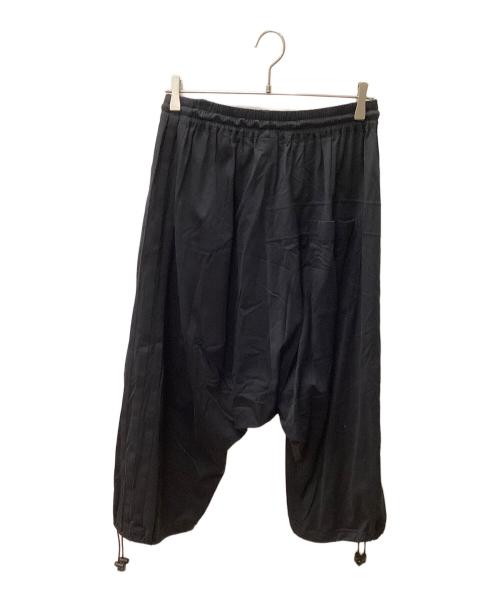 Y-3（ワイスリー）Y-3 (ワイスリー) Wide Sarouel Pants Logo cotton ブラック サイズ:Sの古着・服飾アイテム