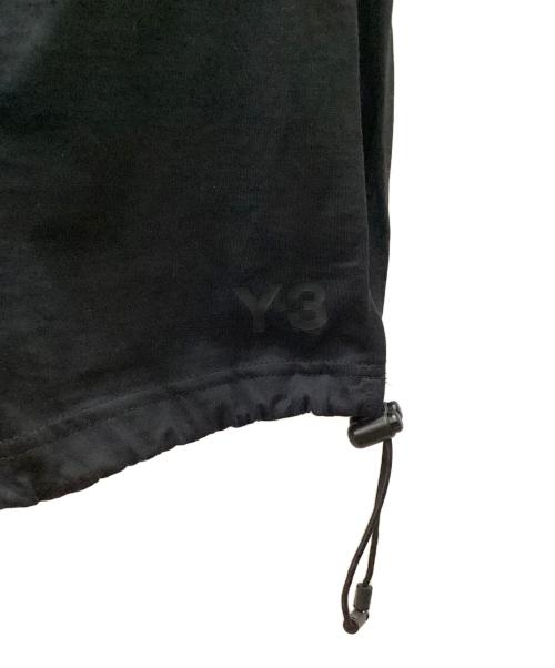 Y-3（ワイスリー）Y-3 (ワイスリー) Wide Sarouel Pants Logo cotton ブラック サイズ:Sの古着・服飾アイテム