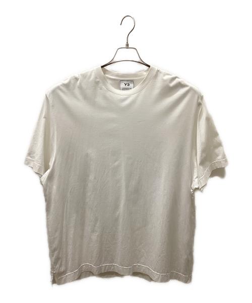 Y-3（ワイスリー）Y-3 (ワイスリー) M CLASSIC PAPER JERSEY SS TEE ホワイト サイズ:Lの古着・服飾アイテム