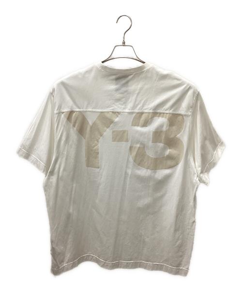 Y-3（ワイスリー）Y-3 (ワイスリー) M CLASSIC PAPER JERSEY SS TEE ホワイト サイズ:Lの古着・服飾アイテム