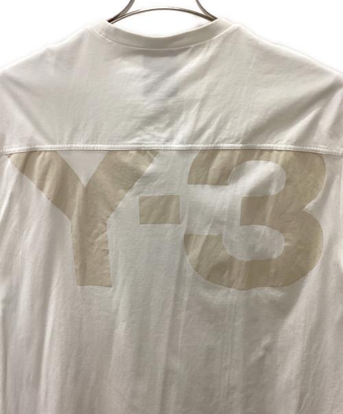 Y-3（ワイスリー）Y-3 (ワイスリー) M CLASSIC PAPER JERSEY SS TEE ホワイト サイズ:Lの古着・服飾アイテム
