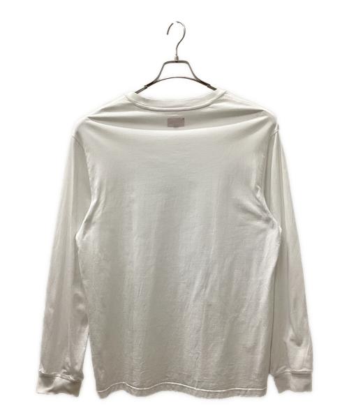 SUPREME（シュプリーム）Supreme (シュプリーム) SMALL BOX LOGO 長袖カットソー ホワイト サイズ:Lの古着・服飾アイテム