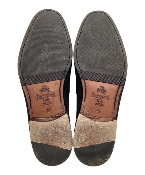 berwick（バーウィック）berwick (バーウィック) タッセルローファー ブラック サイズ:41の古着・服飾アイテム