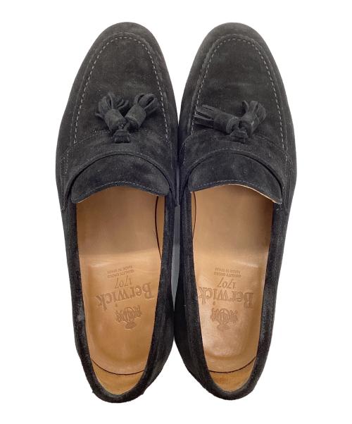 berwick（バーウィック）berwick (バーウィック) タッセルローファー ブラック サイズ:41の古着・服飾アイテム