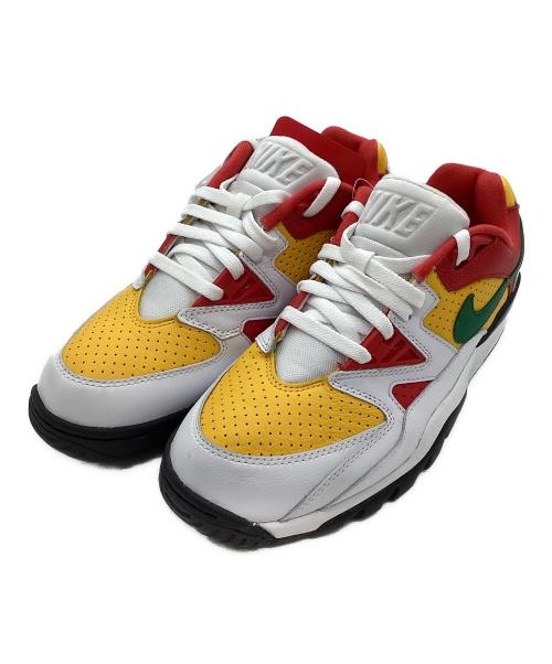 NIKE（ナイキ）NIKE (ナイキ) SUPREME (シュプリーム) Air Cross Trainer ホワイト×レッド×イエロー サイズ:27.5cmの古着・服飾アイテム