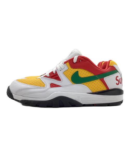 NIKE（ナイキ）NIKE (ナイキ) SUPREME (シュプリーム) Air Cross Trainer ホワイト×レッド×イエロー サイズ:27.5cmの古着・服飾アイテム