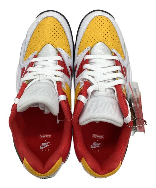 NIKE（ナイキ）NIKE (ナイキ) SUPREME (シュプリーム) Air Cross Trainer ホワイト×レッド×イエロー サイズ:27.5cmの古着・服飾アイテム