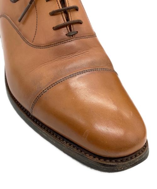 SCOTCH GRAIN（スコッチグレイン）SCOTCH GRAIN (スコッチグレイン) ストレートチップシューズ ブラウン サイズ:25 1/2の古着・服飾アイテム