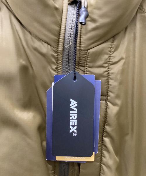 AVIREX（アヴィレックス）AVIREX (アヴィレックス) 中綿ジャケット カーキ サイズ:LARGE 未使用品の古着・服飾アイテム