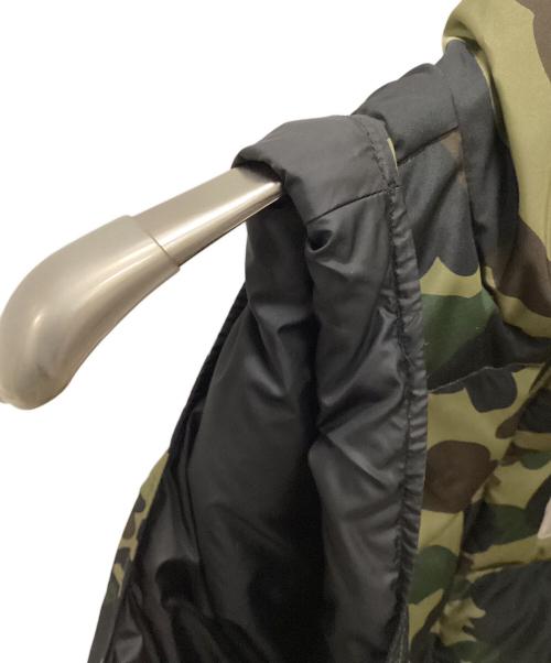 A BATHING APE（ア ベイシング エイプ）A BATHING APE (ア ベイシング エイプ) ダウンベスト グリーン サイズ:Mの古着・服飾アイテム