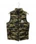A BATHING APE（ア ベイシング エイプ）の古着「ダウンベスト」｜グリーン