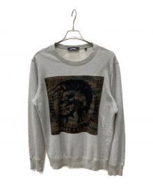 DIESEL（ディーゼル）の古着「スウェット」｜グレー