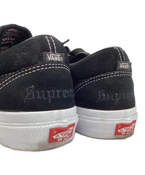 VANS（ヴァンズ）VANS (ヴァンズ) SUPREME (シュプリーム) スニーカー ブラック サイズ:28.5cmの古着・服飾アイテム