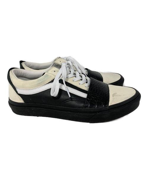 VANS（ヴァンズ）VANS (ヴァンズ) NATAL DESIGN (ネイタルデザイン) OLD SKOOL ホワイト×ブラック サイズ:28.5cmの古着・服飾アイテム