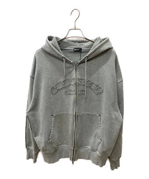 SUBCIETY（サブサエティ）SUBCIETY (サブサエティ) ジップパーカー グレー サイズ:Lの古着・服飾アイテム