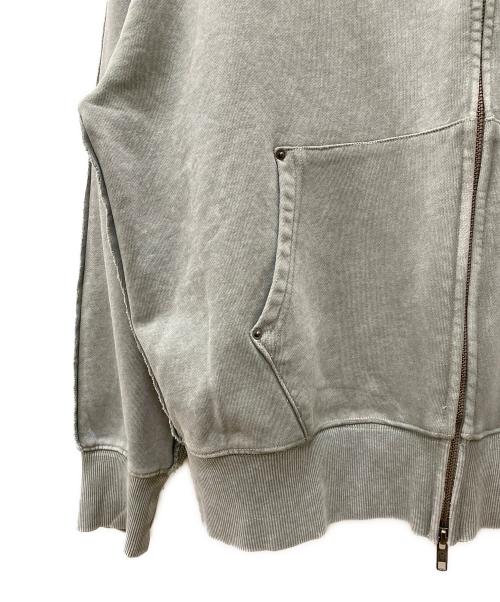 SUBCIETY（サブサエティ）SUBCIETY (サブサエティ) ジップパーカー グレー サイズ:Lの古着・服飾アイテム