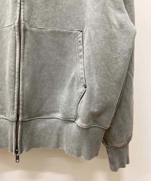 SUBCIETY（サブサエティ）SUBCIETY (サブサエティ) ジップパーカー グレー サイズ:Lの古着・服飾アイテム