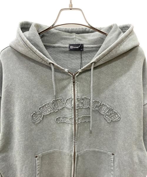 SUBCIETY（サブサエティ）SUBCIETY (サブサエティ) ジップパーカー グレー サイズ:Lの古着・服飾アイテム