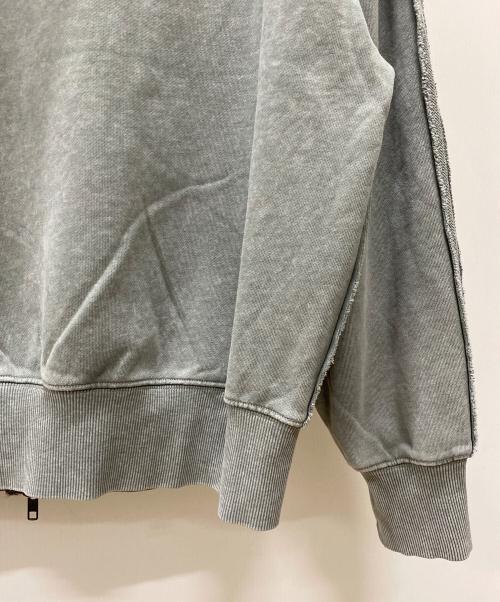 SUBCIETY（サブサエティ）SUBCIETY (サブサエティ) ジップパーカー グレー サイズ:Lの古着・服飾アイテム