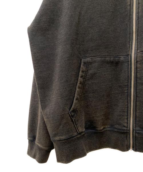 overprint（オーバープリント）overprint (オーバープリント) ジップパーカー チャコールグレー サイズ:XL 未使用品の古着・服飾アイテム