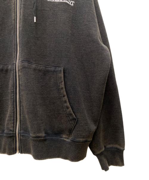 overprint（オーバープリント）overprint (オーバープリント) ジップパーカー チャコールグレー サイズ:XL 未使用品の古着・服飾アイテム