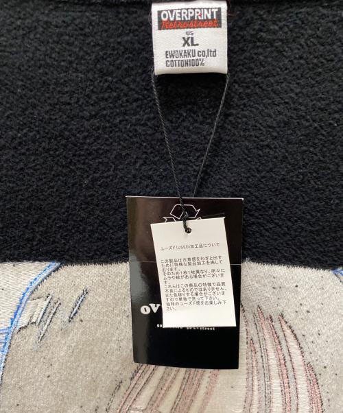 overprint（オーバープリント）overprint (オーバープリント) ジップパーカー チャコールグレー サイズ:XL 未使用品の古着・服飾アイテム