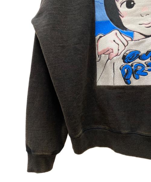 overprint（オーバープリント）overprint (オーバープリント) ジップパーカー チャコールグレー サイズ:XL 未使用品の古着・服飾アイテム