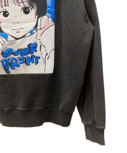 overprint（オーバープリント）overprint (オーバープリント) ジップパーカー チャコールグレー サイズ:XL 未使用品の古着・服飾アイテム