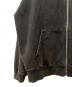 overprint (オーバープリント) ジップパーカー チャコールグレー サイズ:XL 未使用品：8000円