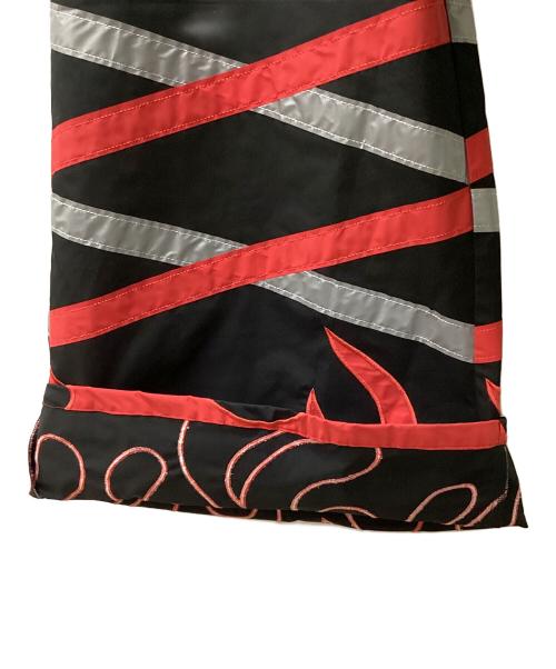 GALFY（ガルフィー）GALFY (ガルフィー) ワイドパンツ ブラック×レッド サイズ:中型犬 未使用品の古着・服飾アイテム