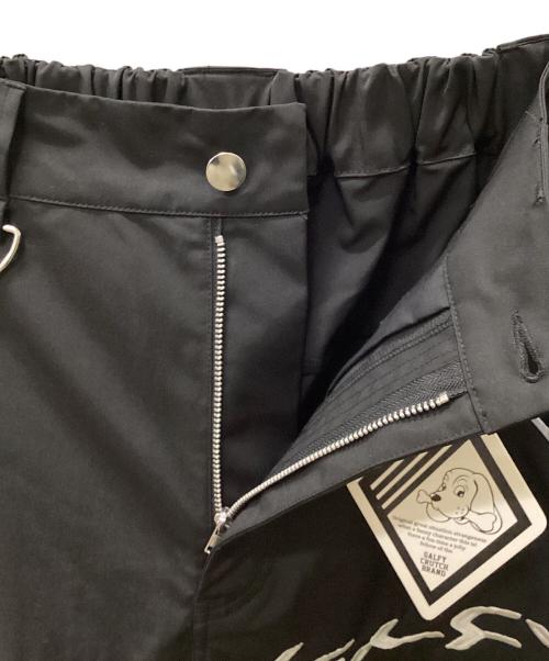 GALFY（ガルフィー）GALFY (ガルフィー) ワイドパンツ ブラック×レッド サイズ:中型犬 未使用品の古着・服飾アイテム