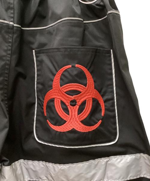 GALFY（ガルフィー）GALFY (ガルフィー) ワイドパンツ ブラック×レッド サイズ:中型犬 未使用品の古着・服飾アイテム