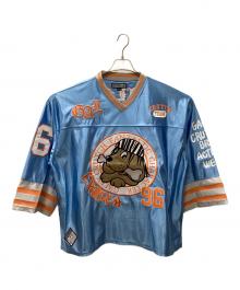 GALFY（ガルフィー）の古着「ウェッサイホッケーシャツ」｜ブルー