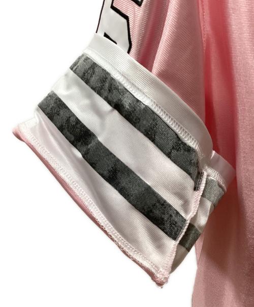 GALFY（ガルフィー）GALFY (ガルフィー) ウェッサーホッケーシャツ ピンク サイズ:Lの古着・服飾アイテム