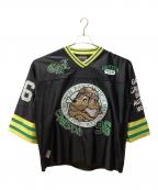 GALFYガルフィー）の古着「ウェッサイホッケーシャツ」｜ブラック