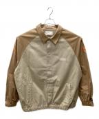 overprintオーバープリント）の古着「overprint コーチジャケット」｜ベージュ