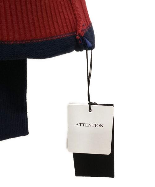 glamb（グラム）glamb (グラム) SPIN LOGO TURTLE NECK KNIT ネイビー サイズ:LARGE 未使用品の古着・服飾アイテム