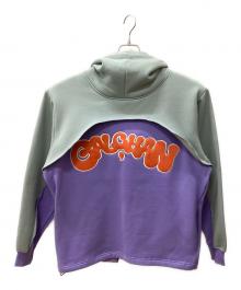 GALFY（ガルフィー）の古着「半分パーカー」｜ブルー