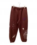 GALFYガルフィー）の古着「スウェットパンツ」｜ボルドー