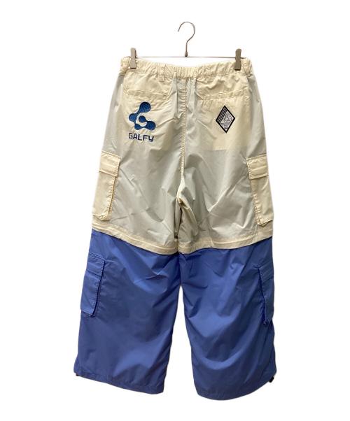 GALFY（ガルフィー）GALFY (ガルフィー) わんわんFCヒザパッカンパンツ ホワイト×ブルー サイズ:中型犬 未使用品の古着・服飾アイテム