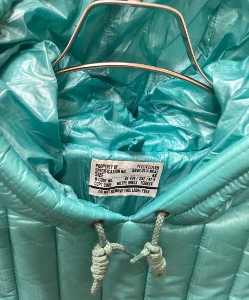 NEXUSVII（ネクサスセブン）NEXUSVII (ネクサスセブン) CATAPULT QULLT PARKA スカイブルー サイズ:46の古着・服飾アイテム