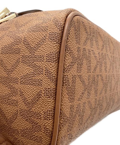MICHAEL KORS（マイケル・コース）MICHAEL KORS (マイケル・コース) リュック ブラウン×ホワイトの古着・服飾アイテム
