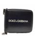 DOLCE & GABBANA（ドルチェ＆ガッバーナ）の古着「2つ折り財布」｜ブラック