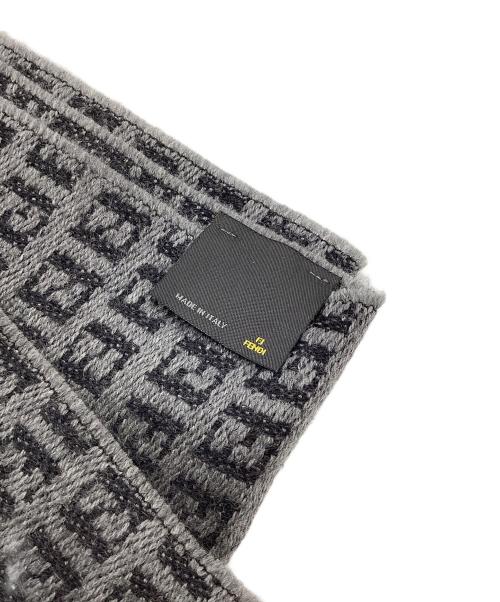 FENDI（フェンディ）FENDI (フェンディ) マフラー グレーの古着・服飾アイテム