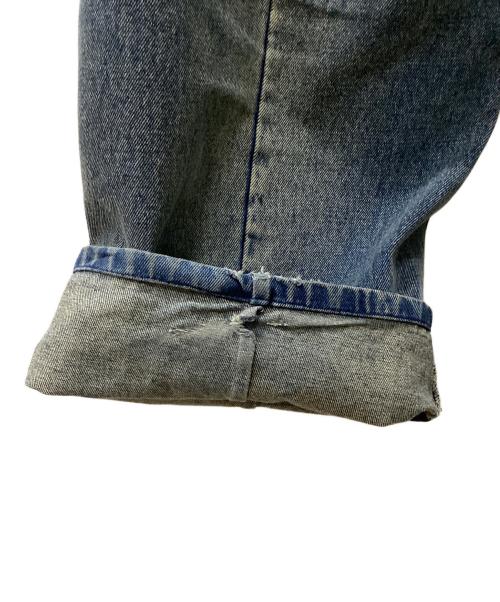 FILTH（フィルス）FILTH (フィルス) FRONT ZIP BAGGY インディゴ サイズ:2の古着・服飾アイテム