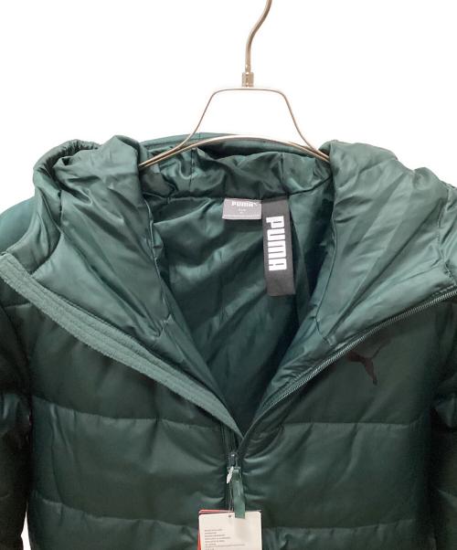 PUMA（プーマ）PUMA (プーマ) 中綿ジャケット グリーン サイズ:XL 未使用品の古着・服飾アイテム