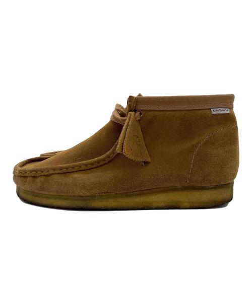 CLARKS（クラークス）CLARKS (クラークス) CarHartt (カーハート) WIT Wallabee Boot ブラウン サイズ:27.5cmの古着・服飾アイテム