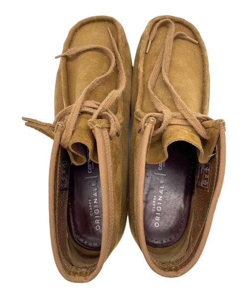 CLARKS（クラークス）CLARKS (クラークス) CarHartt (カーハート) WIT Wallabee Boot ブラウン サイズ:27.5cmの古着・服飾アイテム