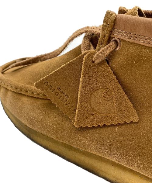 CLARKS（クラークス）CLARKS (クラークス) CarHartt (カーハート) WIT Wallabee Boot ブラウン サイズ:27.5cmの古着・服飾アイテム